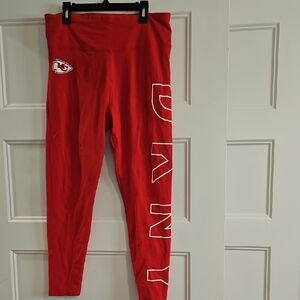 Red DKNY Kids Leggings